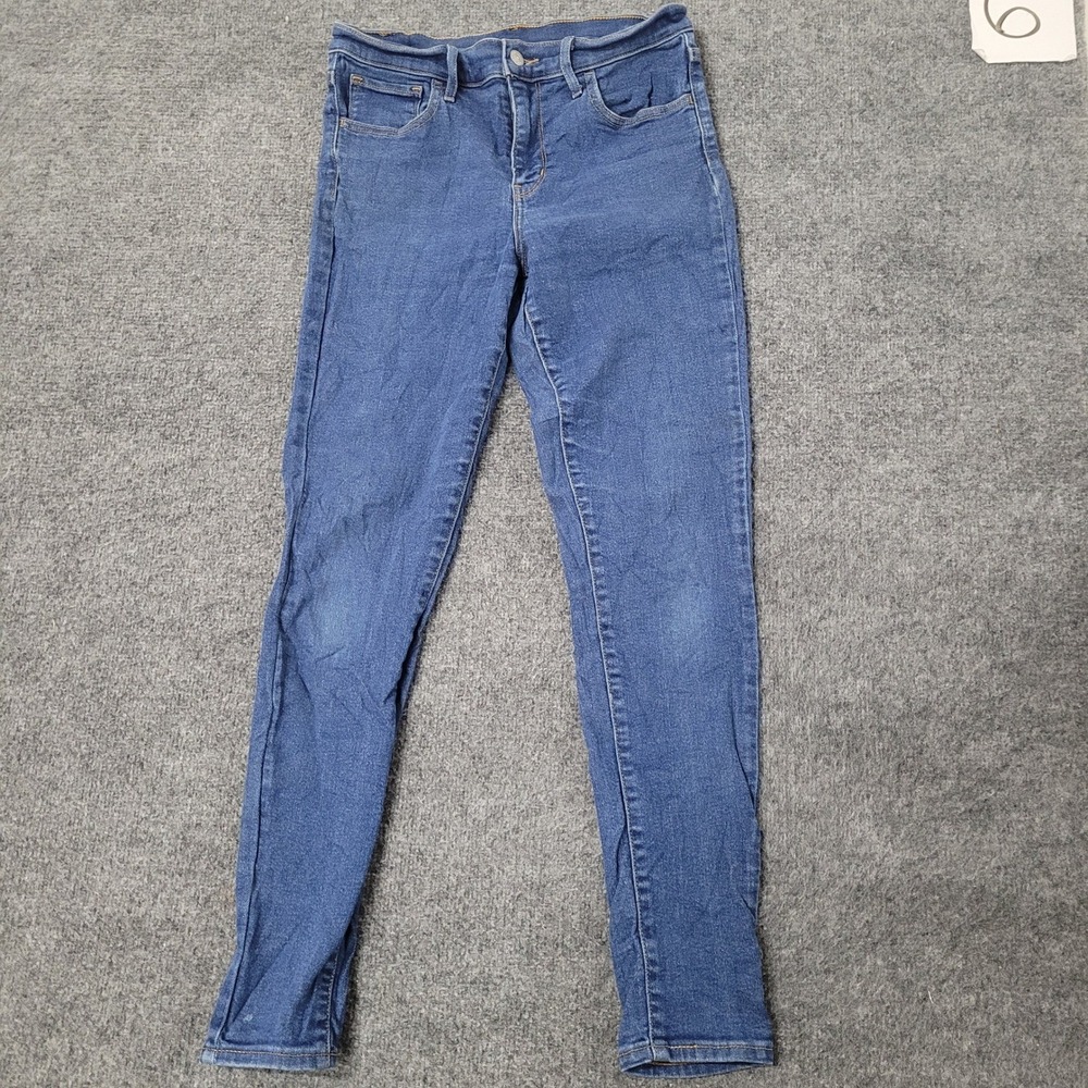 Levi's Jeans Womens Size 28 Blue 711 Skinny Fit Stretch Casual Denim 52797-1649